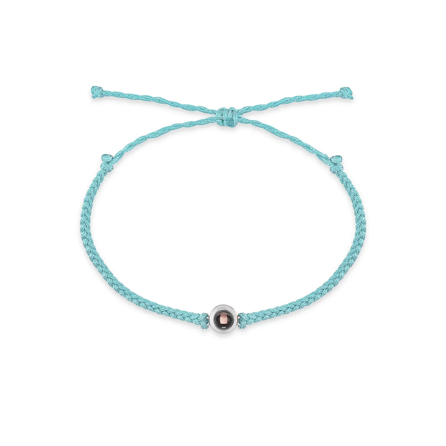 Personalised Circle Photo Bracelet