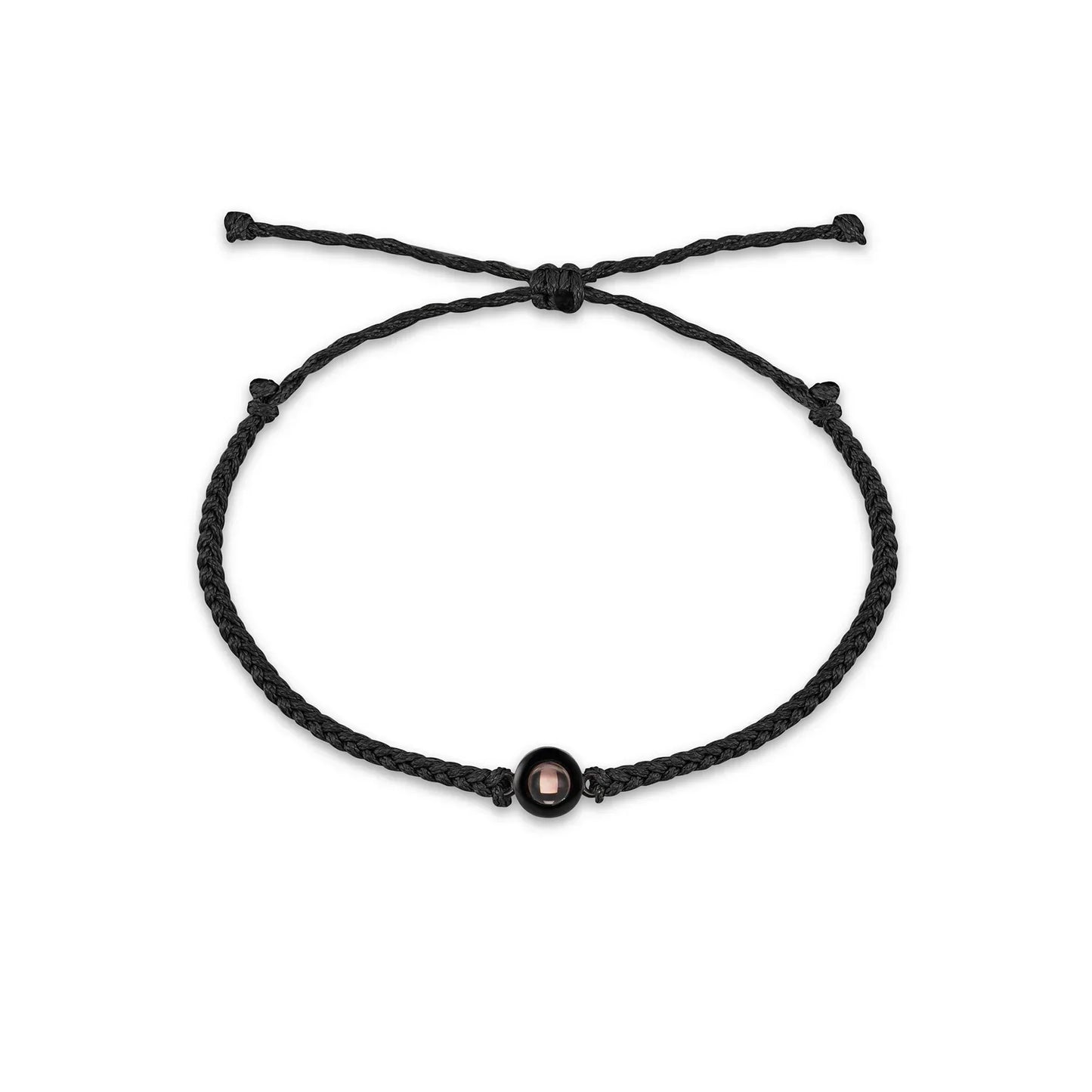 Personalised Circle Photo Bracelet