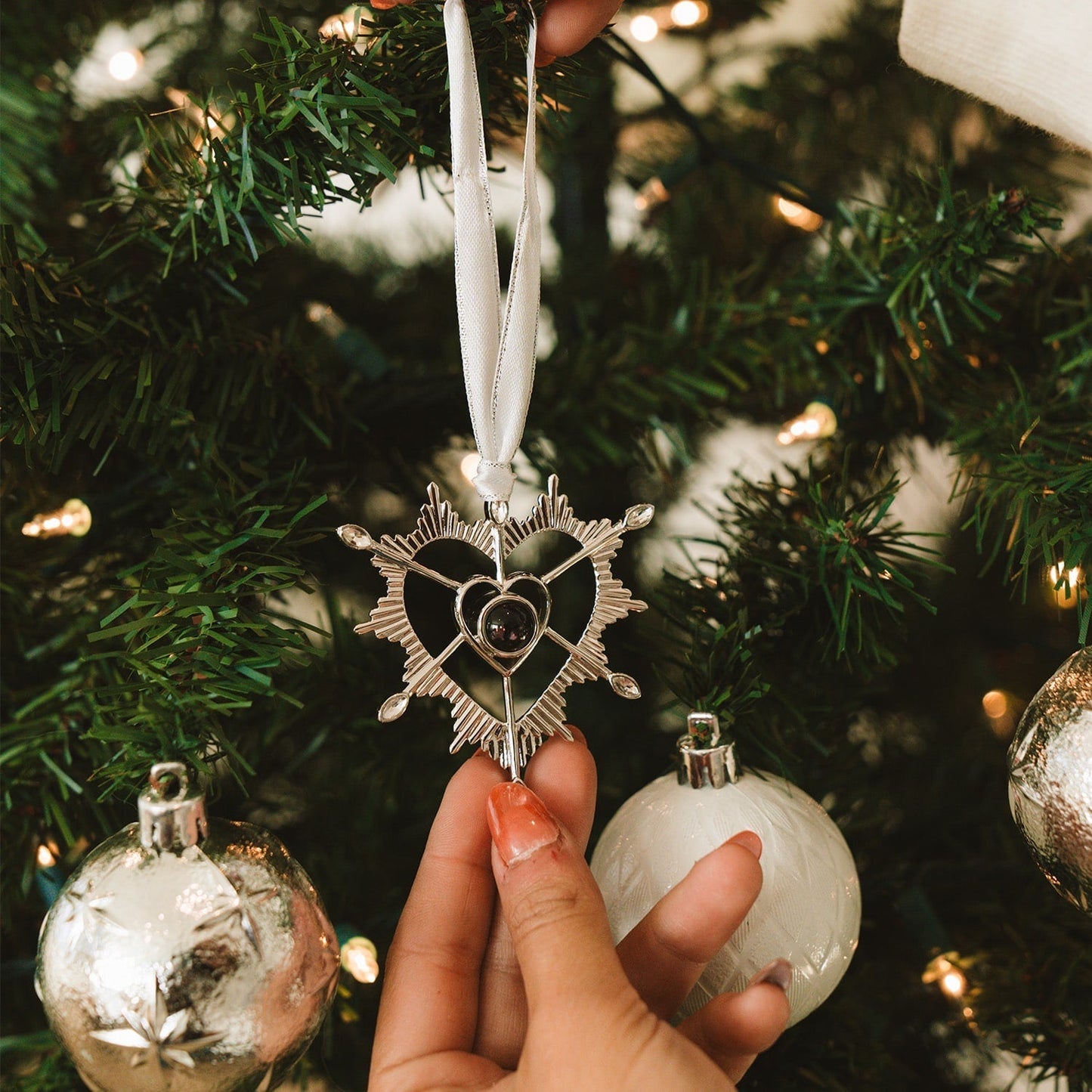 Personalised Sacred Heart Ornament