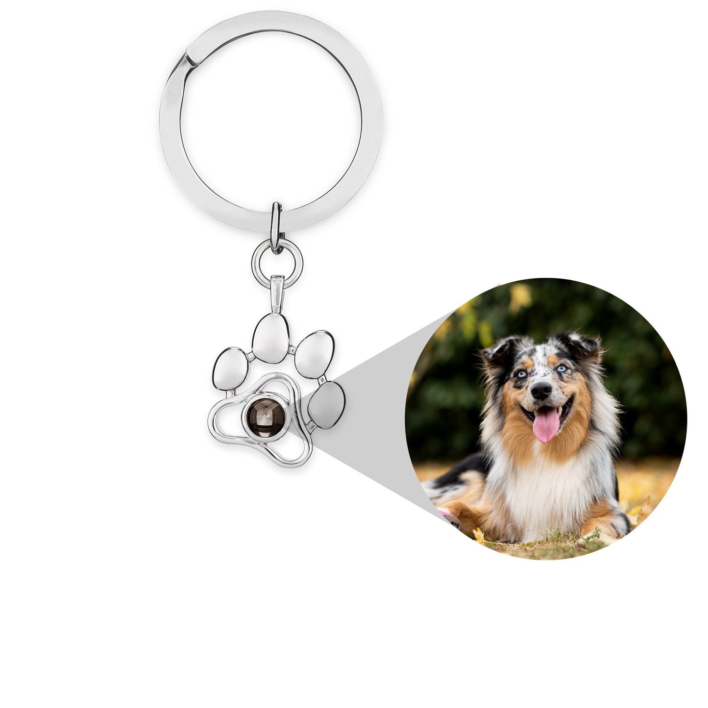 Personalised Pet Photo Keychain