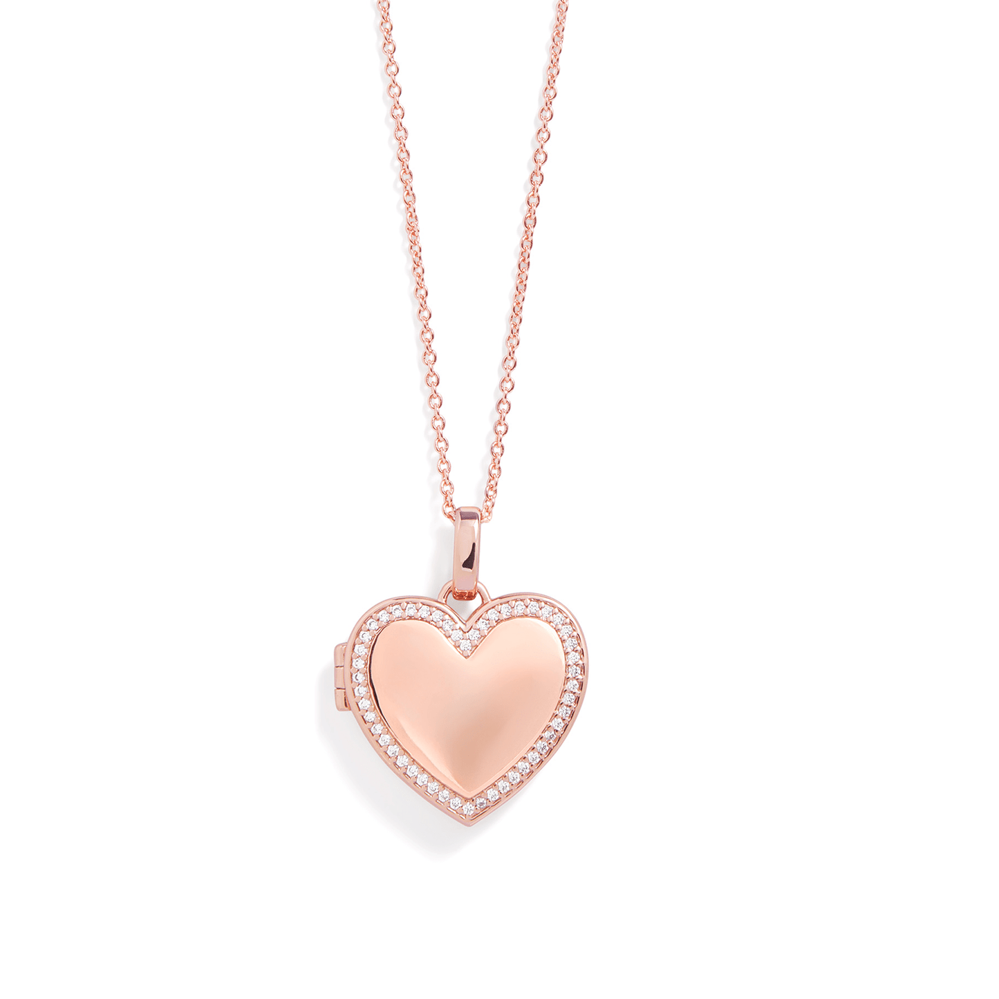 Personalised Heart Locket Necklace