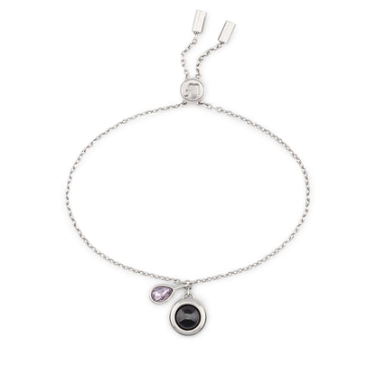 Personalised Birthstone Slider Bracelet