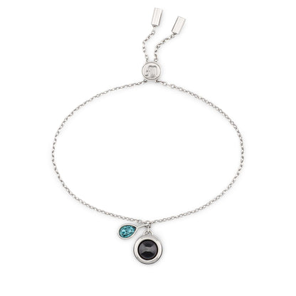 Personalised Birthstone Slider Bracelet
