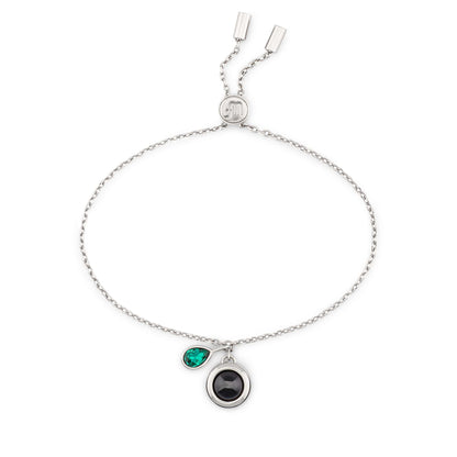 Personalised Birthstone Slider Bracelet
