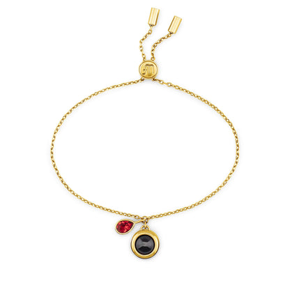 Personalised Birthstone Slider Bracelet