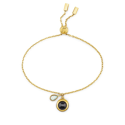 Personalised Birthstone Slider Bracelet
