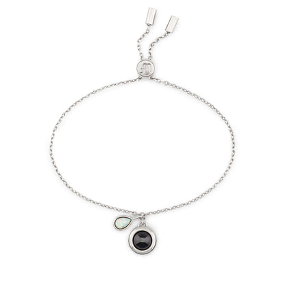Personalised Birthstone Slider Bracelet
