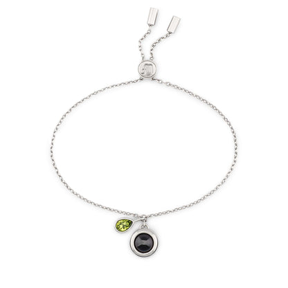 Personalised Birthstone Slider Bracelet
