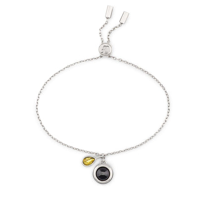 Personalised Birthstone Slider Bracelet