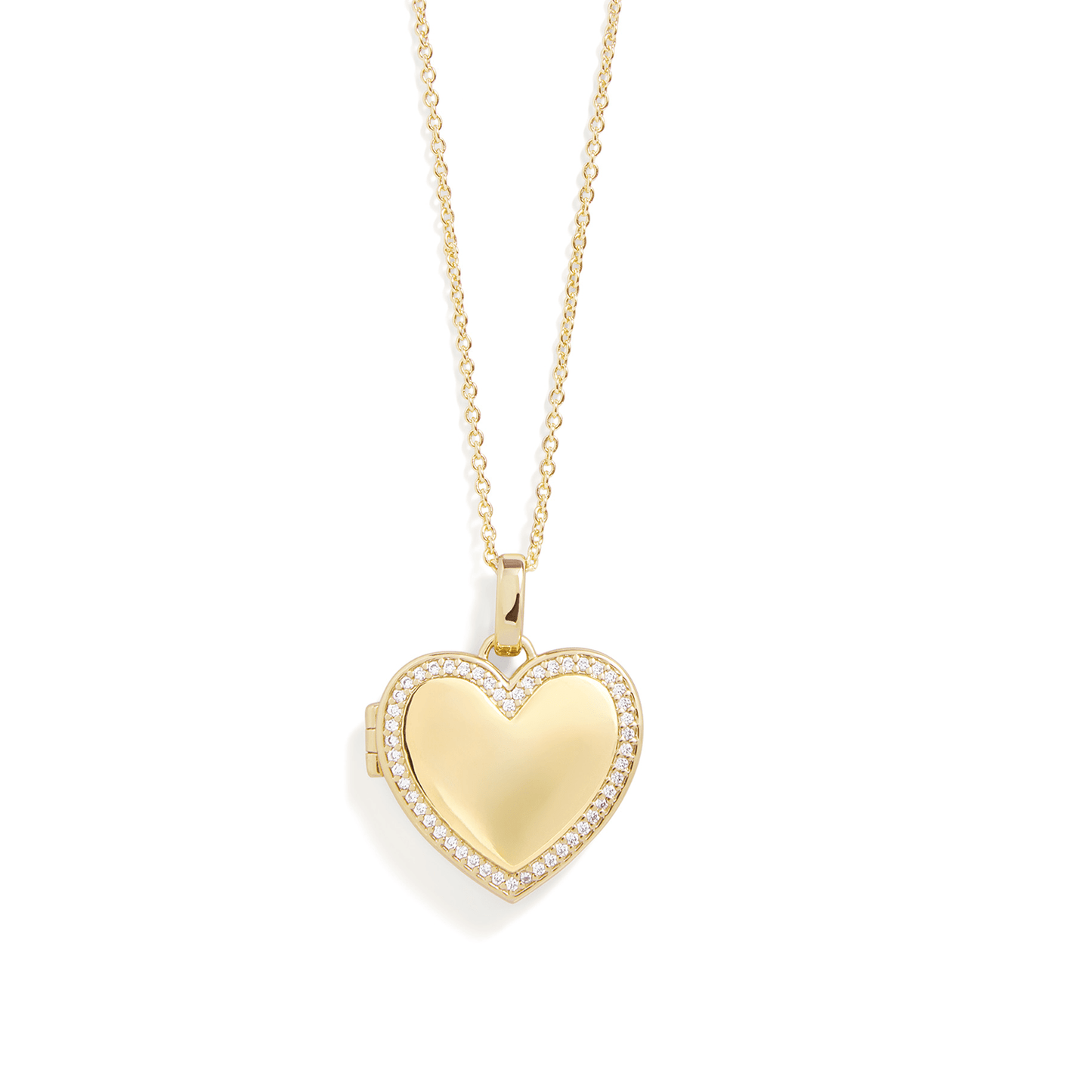 Personalised Heart Locket Necklace
