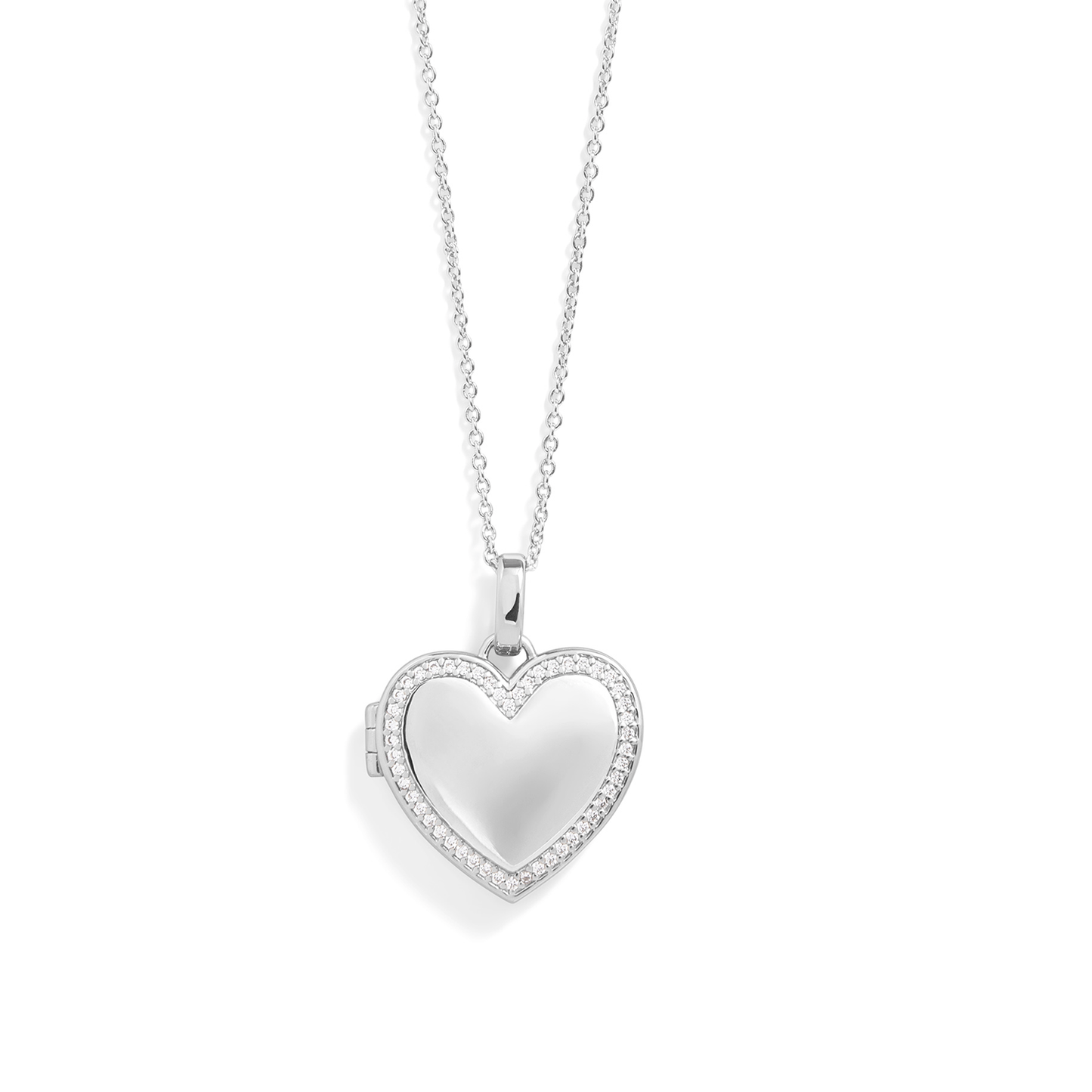 Personalised Heart Locket Necklace